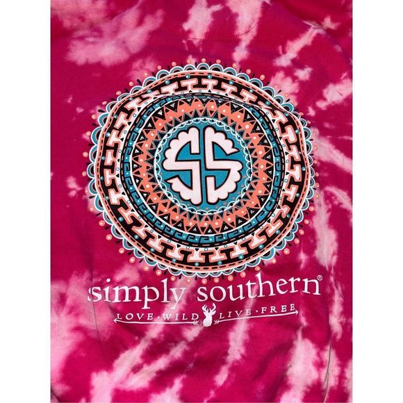 Simply Southern Bleached Hoodie - Picture 4 of 7